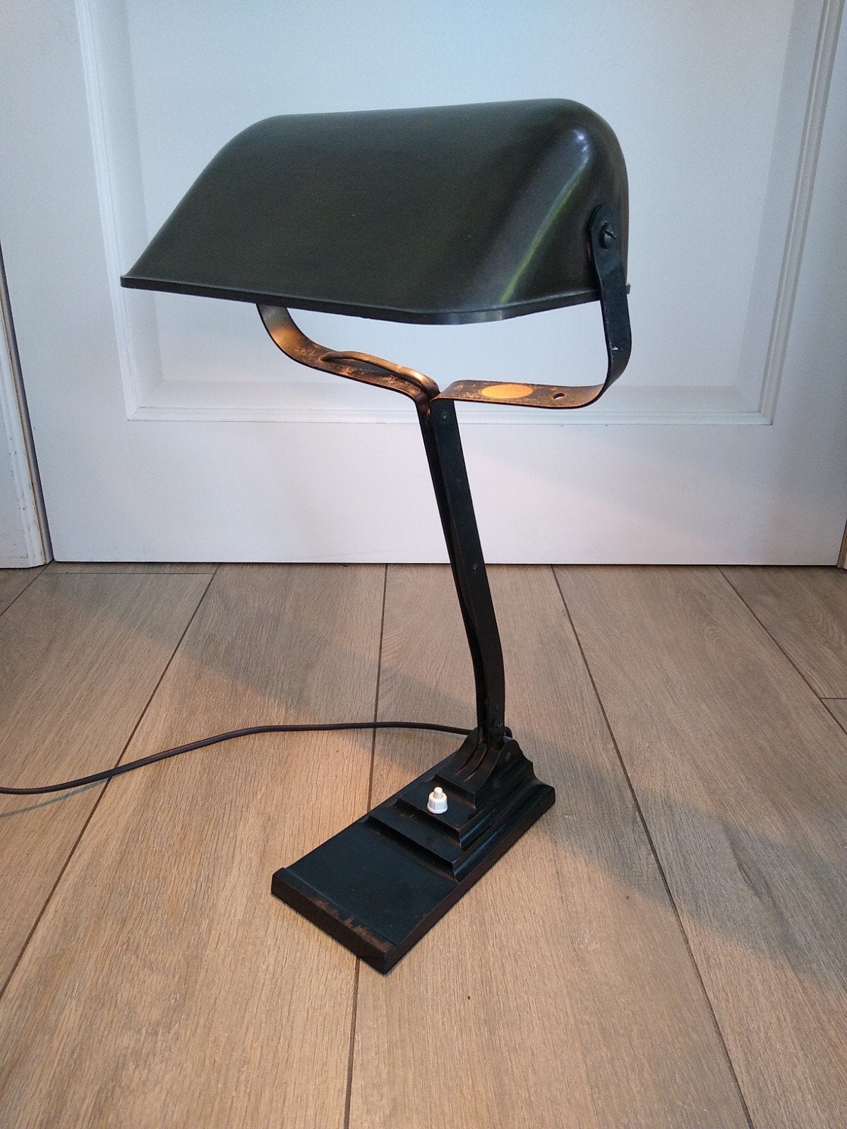 Erpe model 52 bureaulamp notarislamp art deco, Ophalen of Verzenden