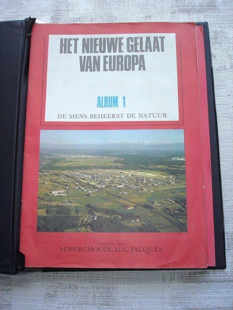 Chocolade Jacques " Het nieuwe gelaat van Europa " volledig, Enlèvement ou Envoi, Utilisé