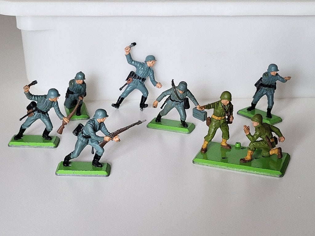 speelgoed soldaten DEETAIL, Verzamelen, Ophalen of Verzenden, Gebruikt