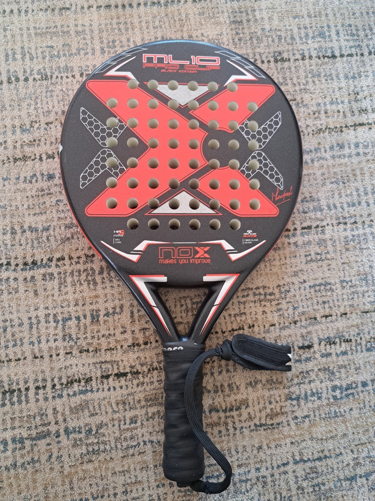 Nox pro cup black edition, Sports & Fitness, Padel, Enlèvement ou Envoi