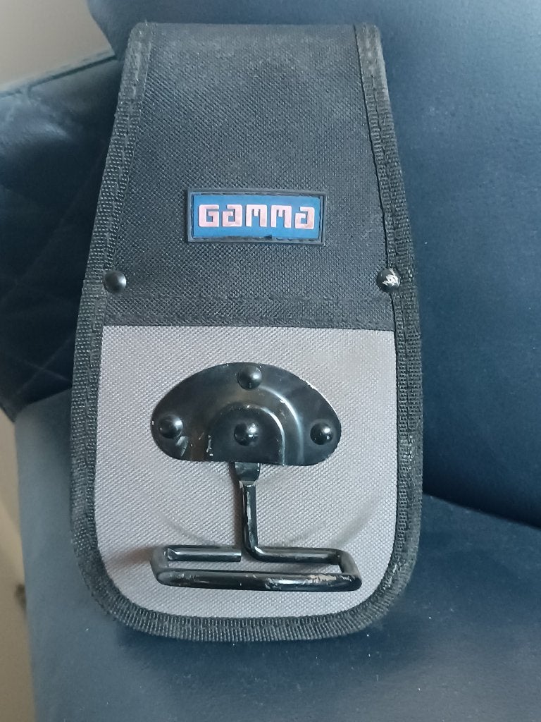 hamerhouder voor gordel (Gamma), Ophalen of Verzenden, Gebruikt, Gereedschapsopslag, Overige merken