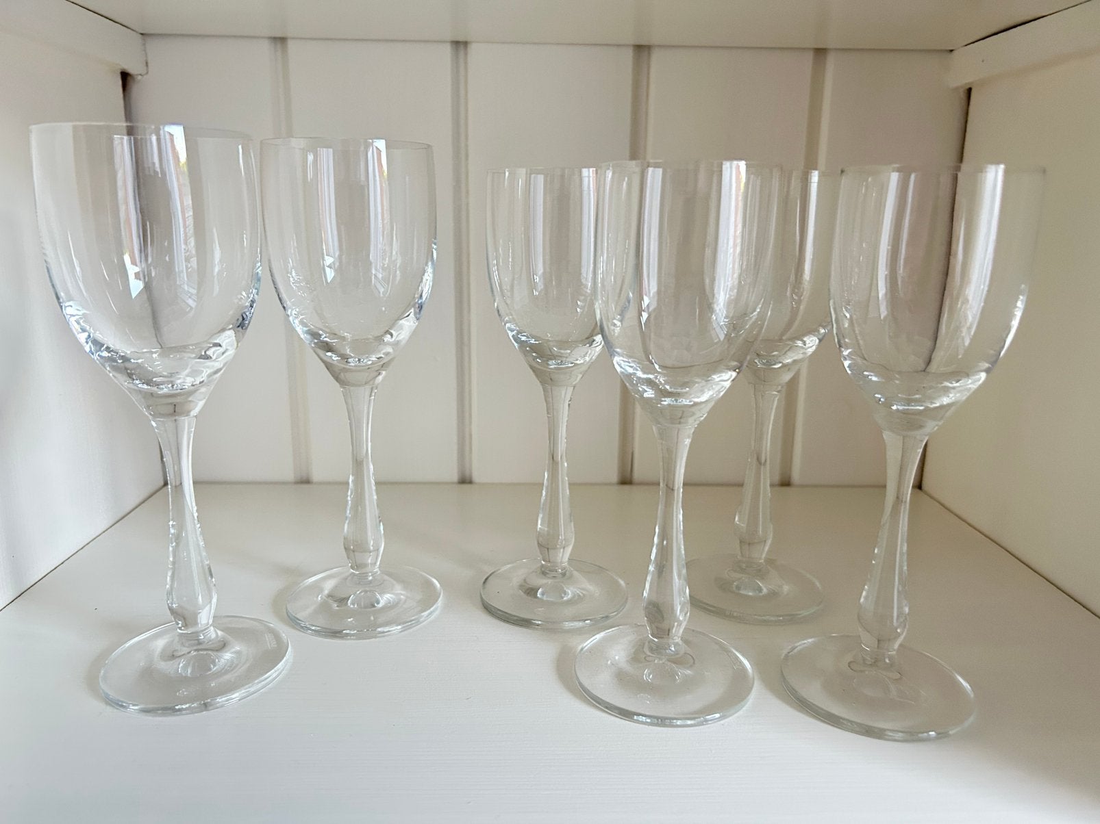 6 verres à vin en cristal Thomas, Collections, Verres & Petits Verres, Comme neuf, Enlèvement ou Envoi