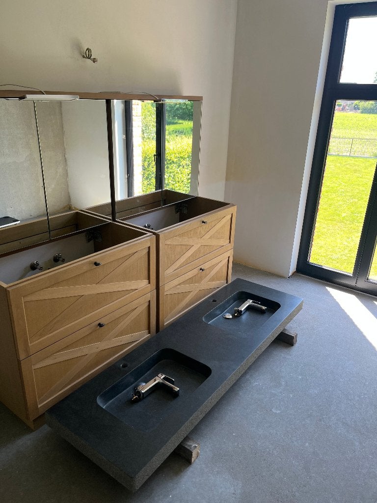 Badkamermeubel Luxe Balmani Country X2O - 180 cm (Nieuw!), Huis en Inrichting, Badkamer | Badkamermeubels, Ophalen, 100 tot 150 cm