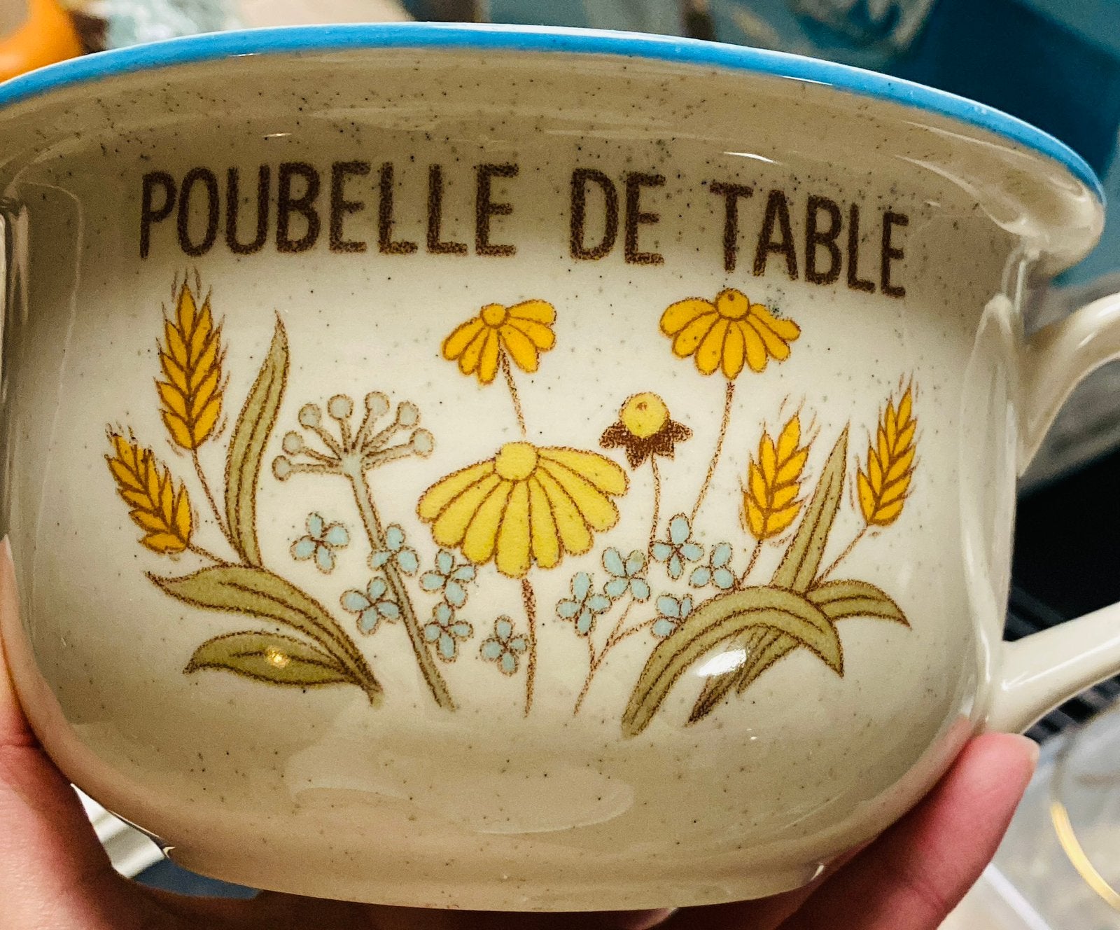 Poubelle de table Vintage, Antiquités & Art, Enlèvement ou Envoi