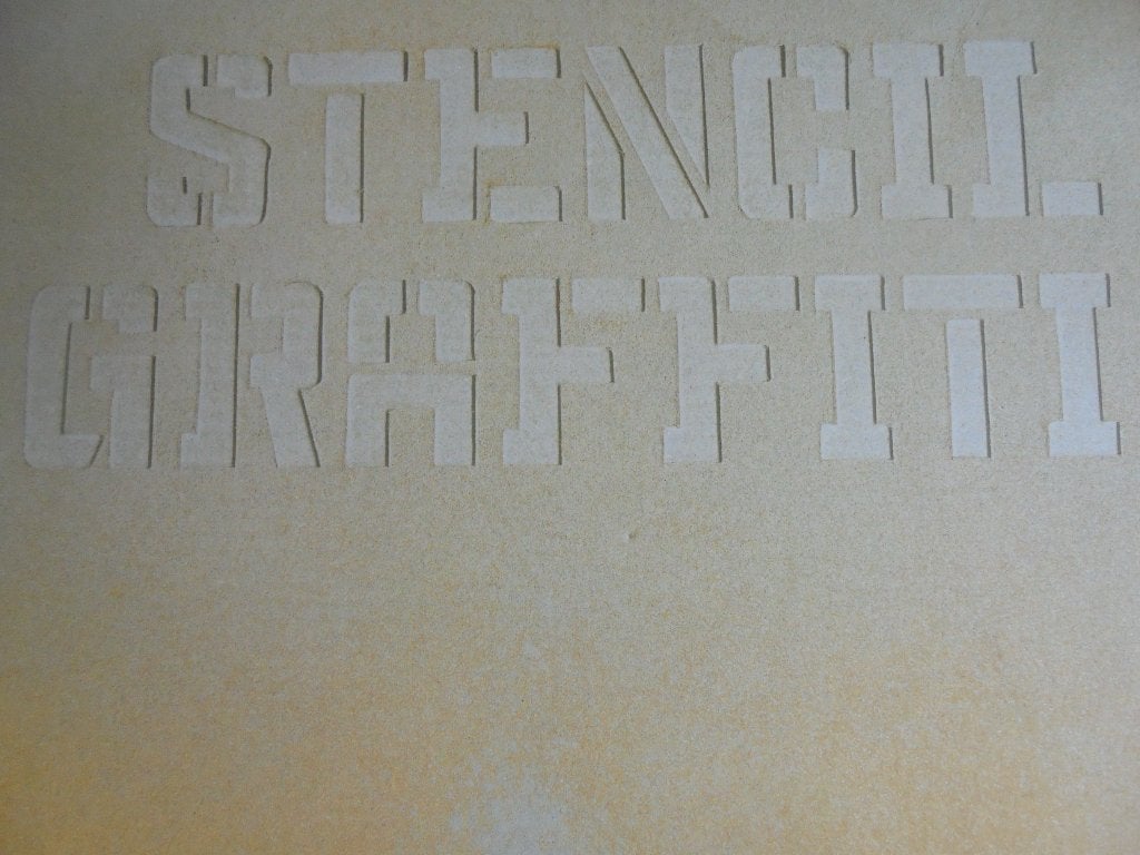Stencil Graffiti Art  1, Verzenden, Nieuw, Overige onderwerpen