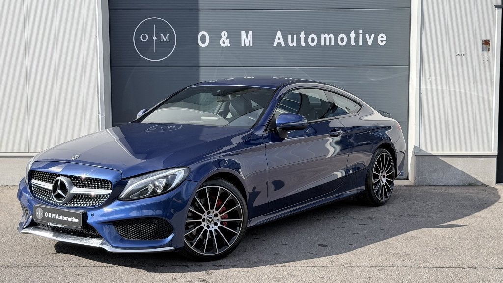 Mercedes C Coupe 2017 W205 AMG pack/19" velgen /Camera, Auto's, Automaat, 4 zetels, Achterwielaandrijving, 4 cilinders