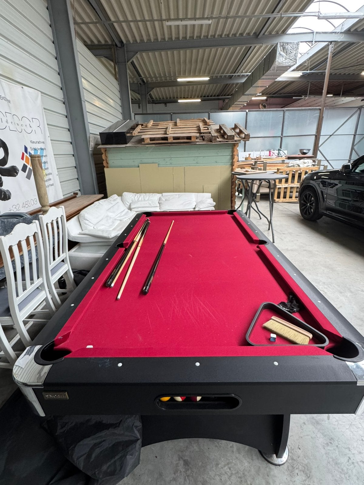 Biljarttafel, Sport en Fitness, Ophalen, Gebruikt, Biljarttafel