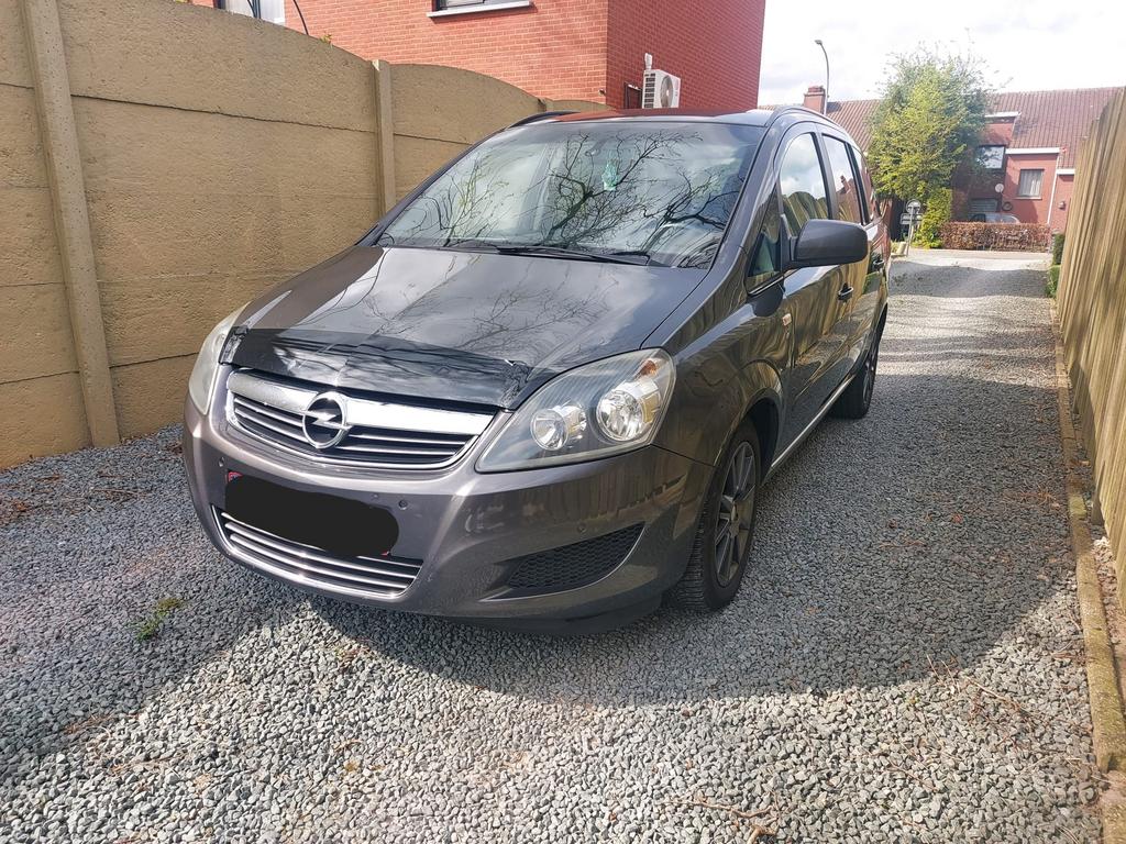 Opel Zafira 1.7 Diesel, Autos, Opel, Particulier, Zafira, Diesel, Euro 5, MPV ou Monospace, 5 portes, Boîte manuelle, Noir, Noir