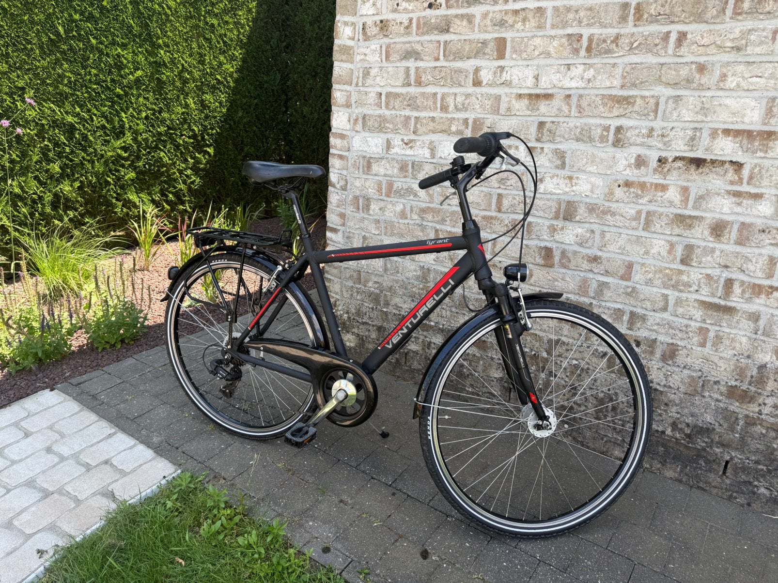 Ventura Tyrant stadsfiets – Nexus 7, Fietsen en Brommers, Minder dan 10 versnellingen, Gebruikt, Vering, Velgrem