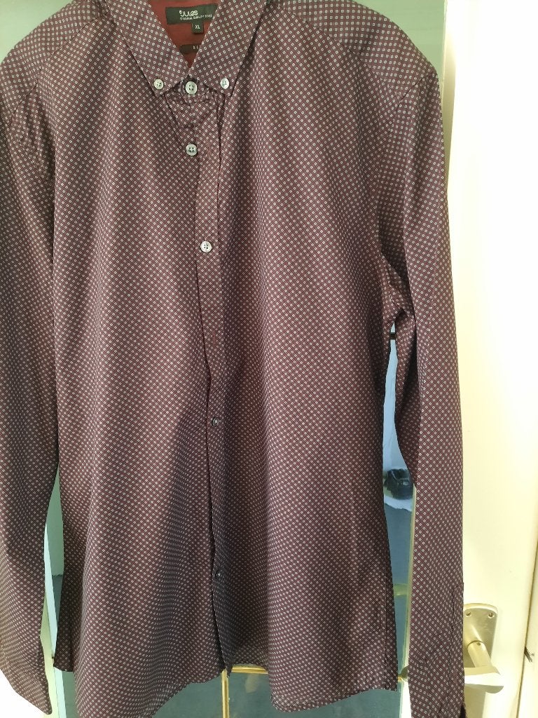 Chemise noire signée Jules, Vêtements | Hommes, Jules, Tour de cou 43/44 (XL), Enlèvement ou Envoi, Porté