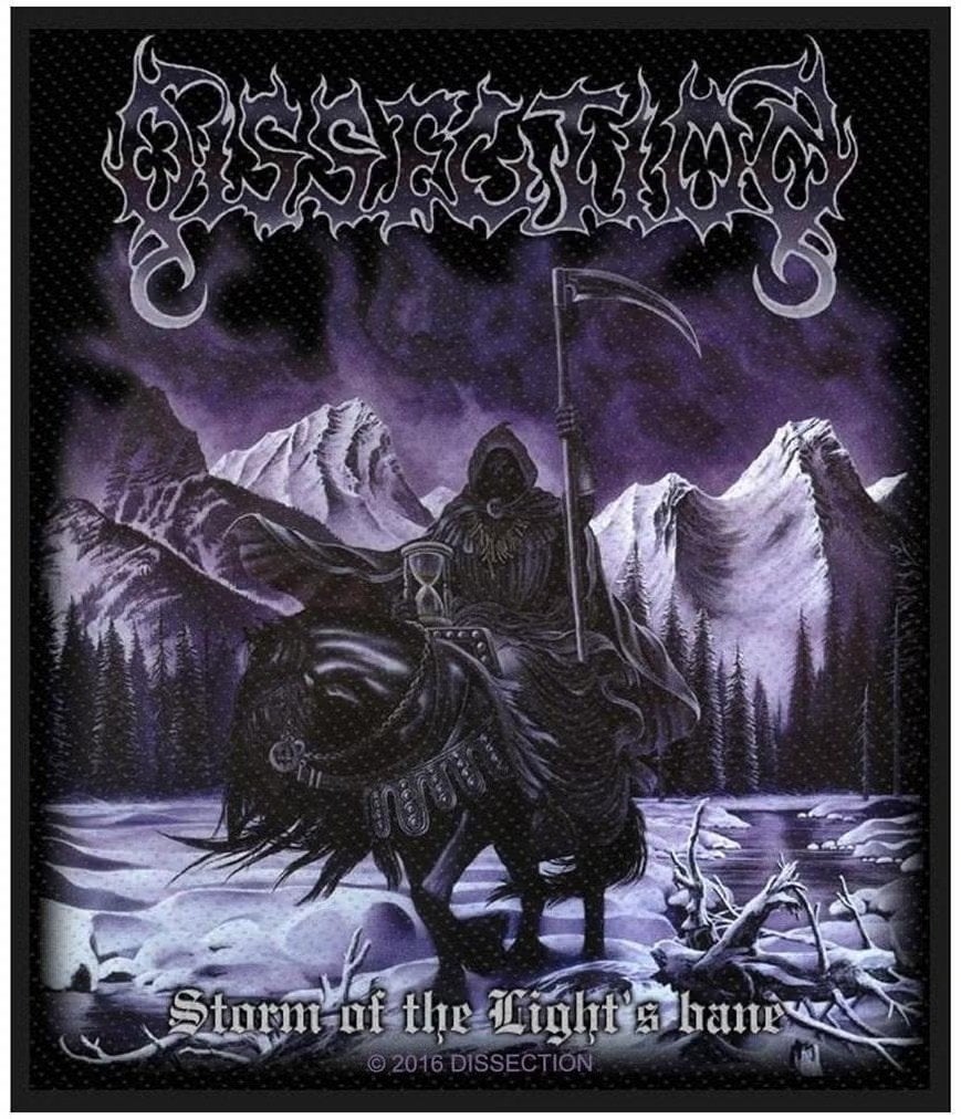 Dissection - Storm of the Lights Bane  patch officiële merch, Ophalen of Verzenden, Nieuw