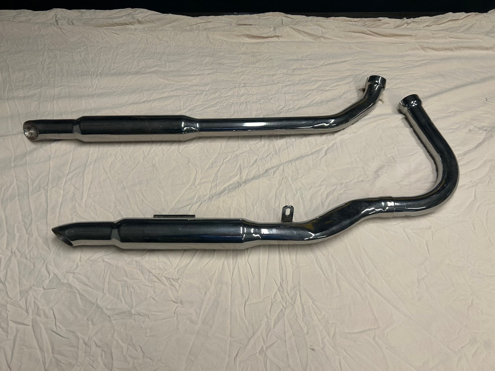 Panhead uitlaten nieuw (nos), Motoren, Ophalen of Verzenden