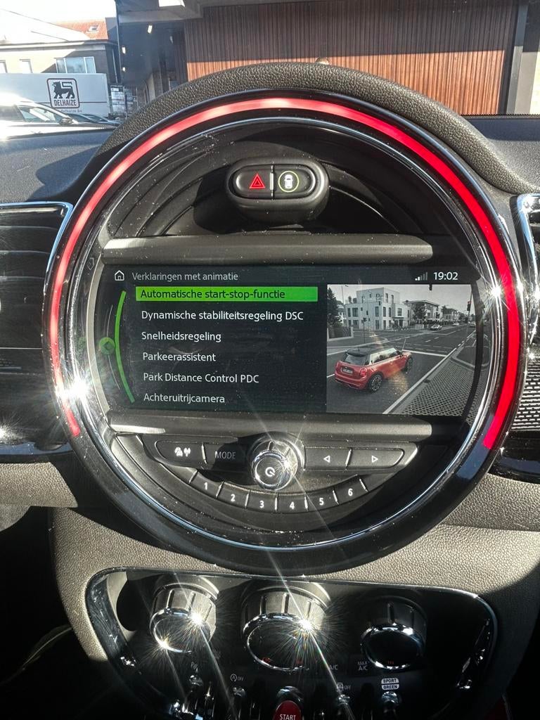 Mini  clubman JCW, Auto's, Zwart, Leder, Berline, 1500 cc