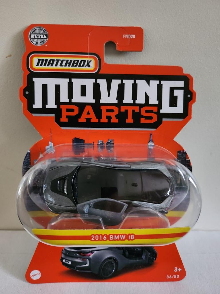 Matchbox Moving Parts 2016 BMW i8 (2022), Ophalen of Verzenden