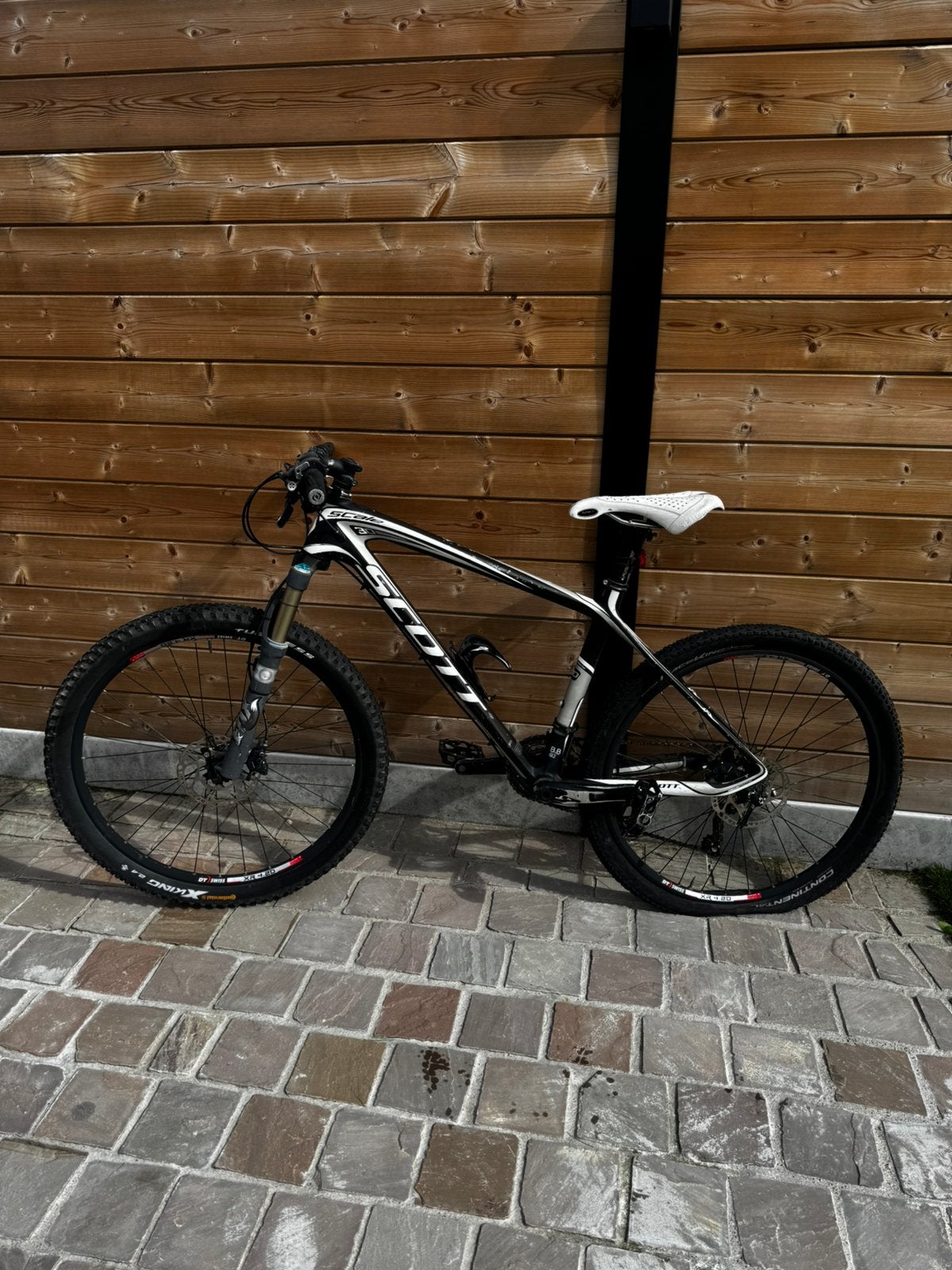 Scott scale mtb 26” carbon, Fietsen en Brommers, Ophalen, Zo goed als nieuw