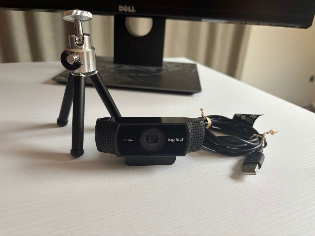 Logitech C922 Pro Stream Webcam (1080p / 60fps), Logitech, ChromeOS, Ophalen of Verzenden, Zo goed als nieuw