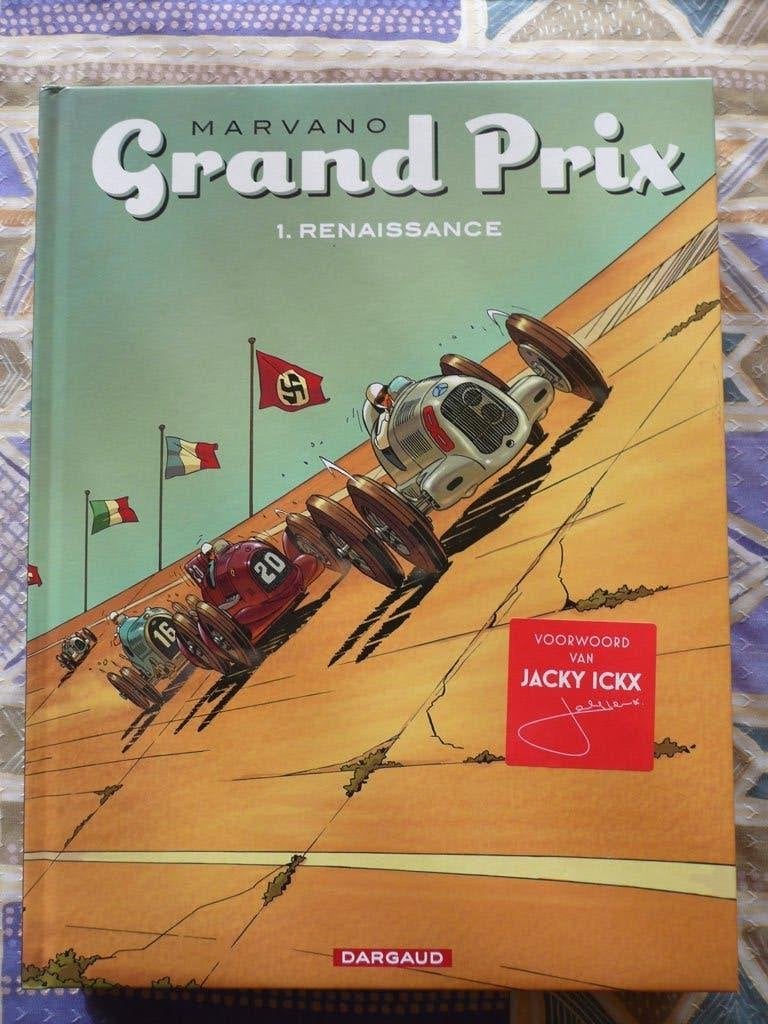 GRAND PRIX VOLLEDIGE REEKS (1 TEM 3) HARDCOVERS IN STOCKST., Boeken, Complete serie of reeks, Nieuw, Marvano, Ophalen of Verzenden