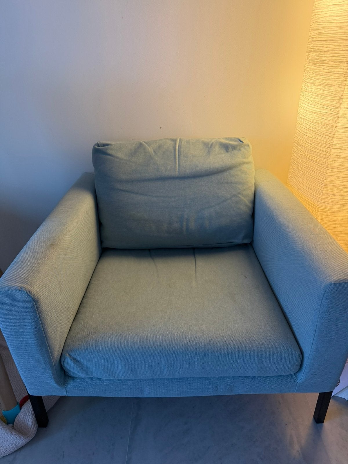 Fauteuil Ikea Bleu, Enlèvement, Comme neuf, Une personne