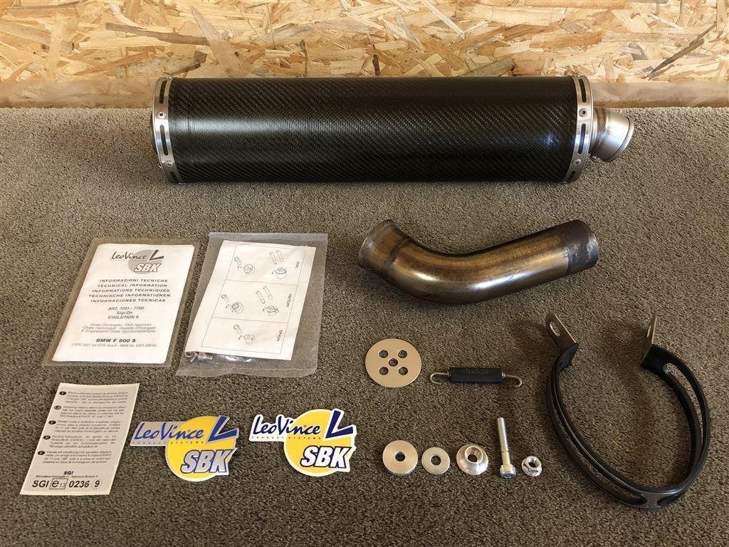 LeoVince uitlaat demper BMW F800S F800ST F800 S ST 2006-2013, Verzenden, Gebruikt