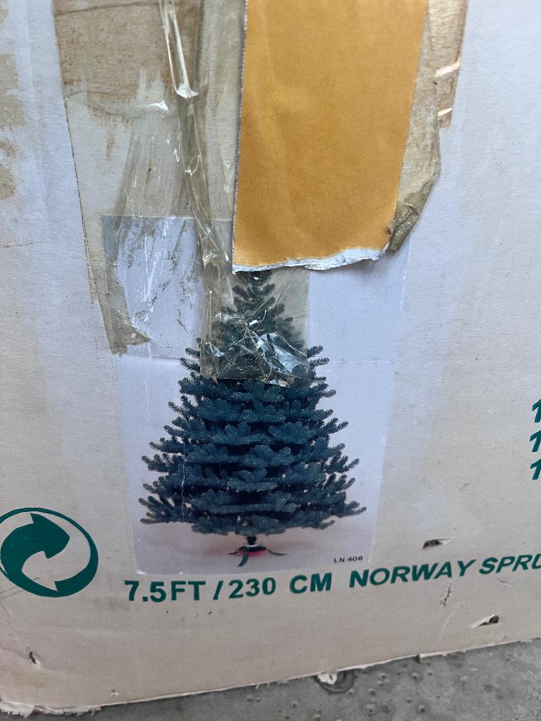 Kerstboom norway spruce, Ophalen, Gebruikt