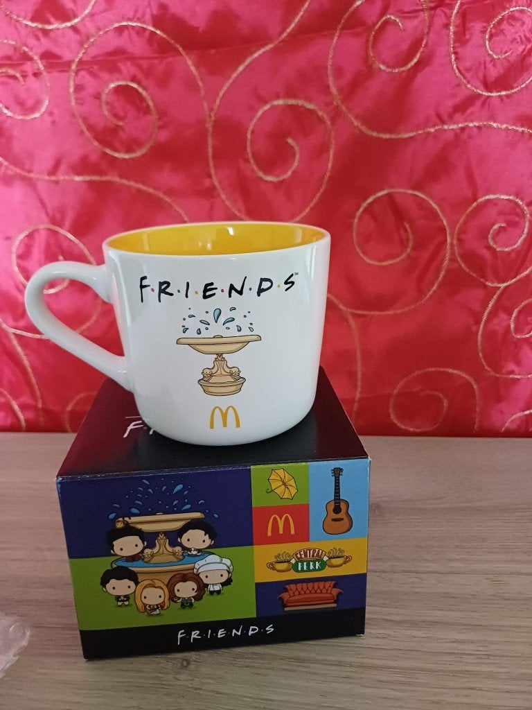 Mug / Tasse Collector FRIENDS x McDonald's – Édition Limité, Neuf, Mug, Verre, Classique