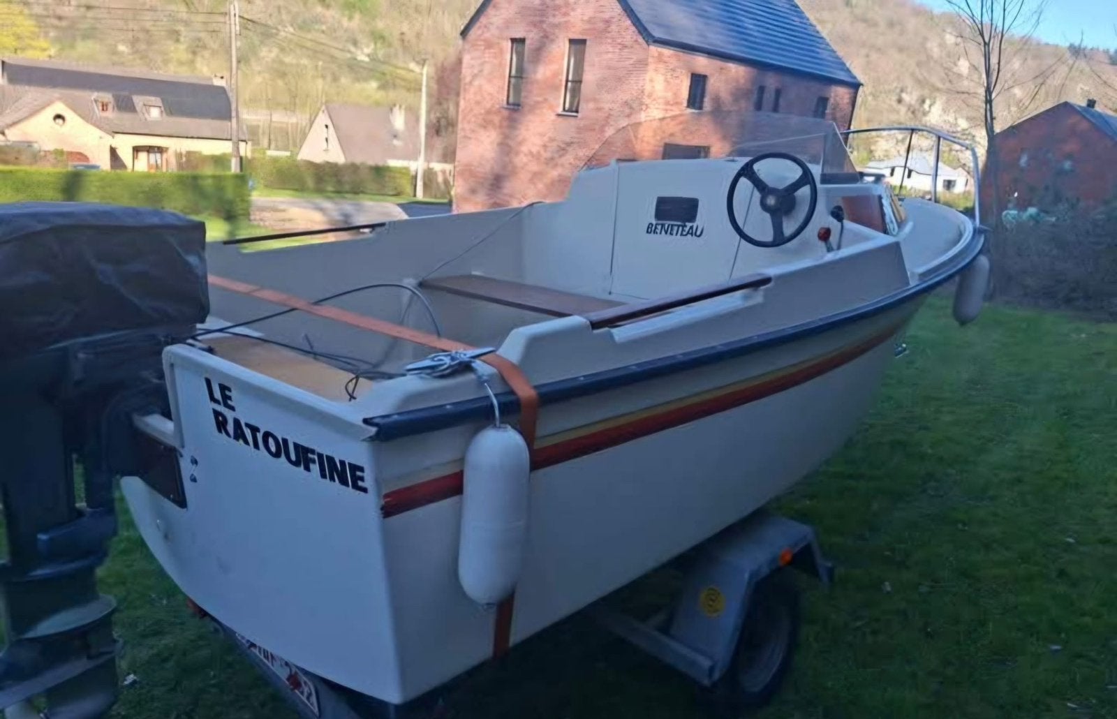 Beneteau sunday 4.00, Enlèvement ou Envoi, Comme neuf, Remorque
