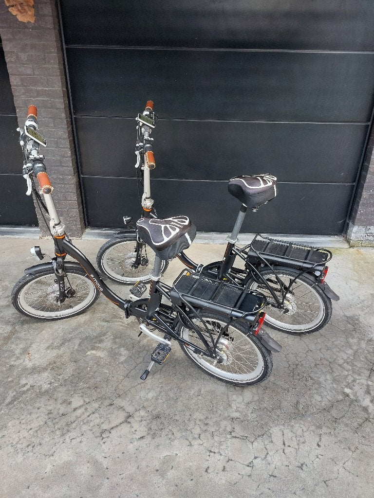 Electrische plooifiets en e-step, Enlèvement