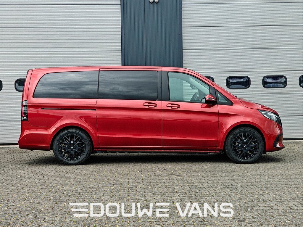 Mercedes-Benz EQV L2 300 Facelift Model 2x schuifdeur Camera, Auto's, Stof, Gebruikt, 100 kWh, 7 zetels