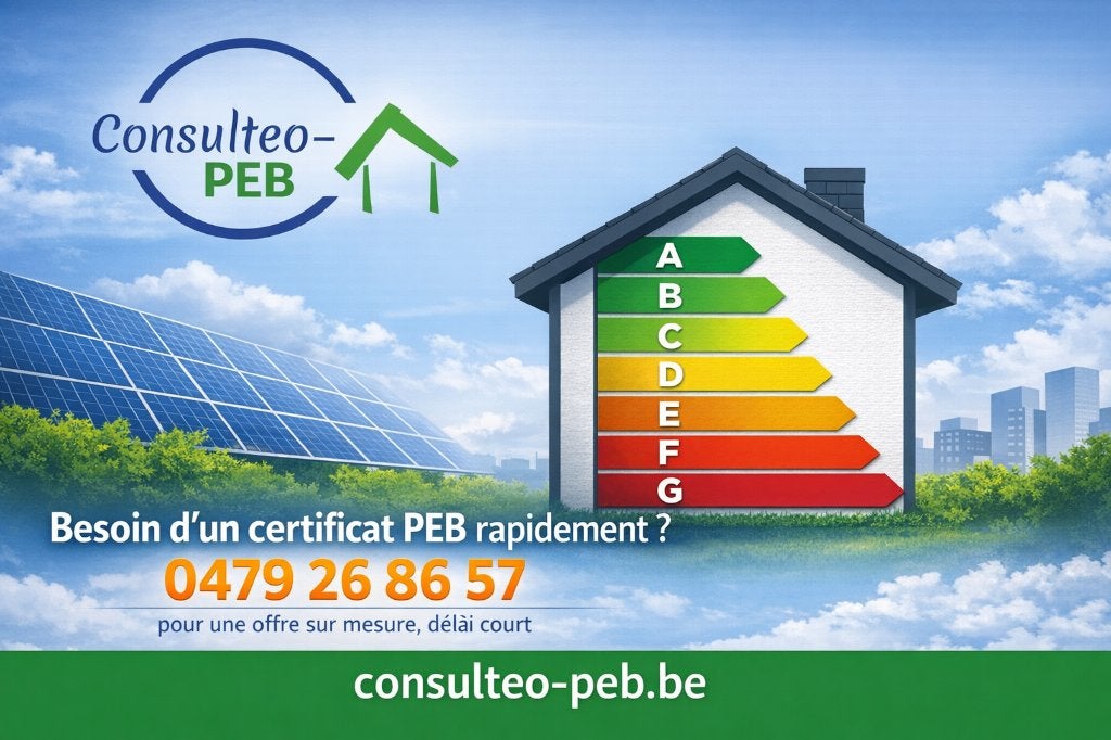 PEB(certificat de performance du Bâtiment), Évaluation