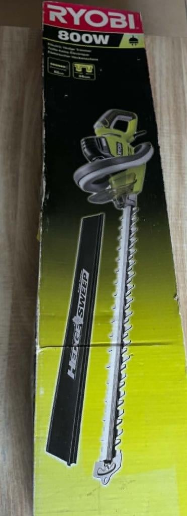Taille haies électrique RYOBI 800W, Tuin en Terras, Heggenscharen, Ophalen, Zo goed als nieuw, Elektrisch, Ryobi