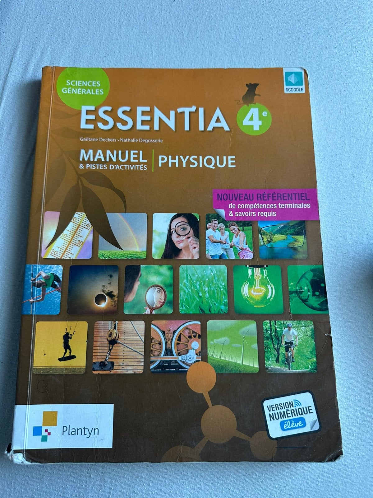 Manuel scolaire science physique, Enlèvement, Comme neuf, Physique
