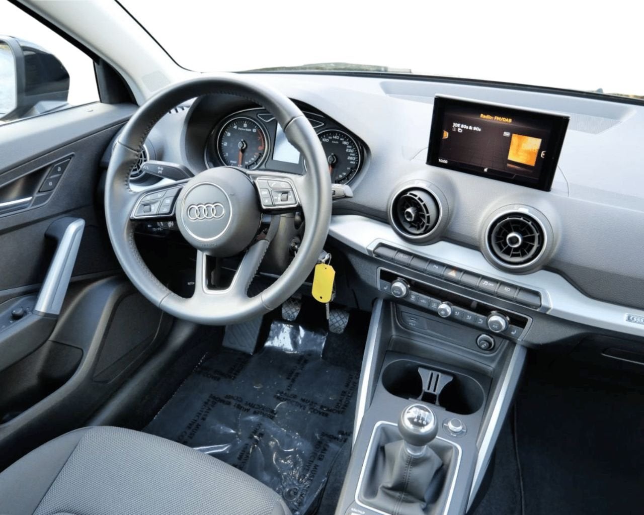 Audi Q2 30 TFSI (bj 2020), Auto's, Audi, Voorwielaandrijving, Gebruikt, 116 pk, Zwart