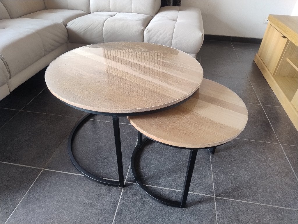 Salontafel, Ophalen, 50 tot 100 cm, Zo goed als nieuw, 5 – 50