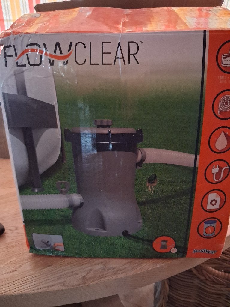 filterpomp bestway flowlear 58383 (nieuw), Tuin en Terras, Ophalen of Verzenden, Nieuw, Filter