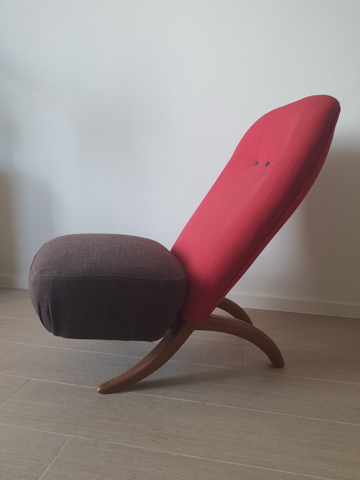 Congo 1 zetel Artfort 1952, Maison & Meubles, Canapés | Sofas & Chaises Longues, 75 à 100 cm, Moins de 150 cm, Bois, Une personne