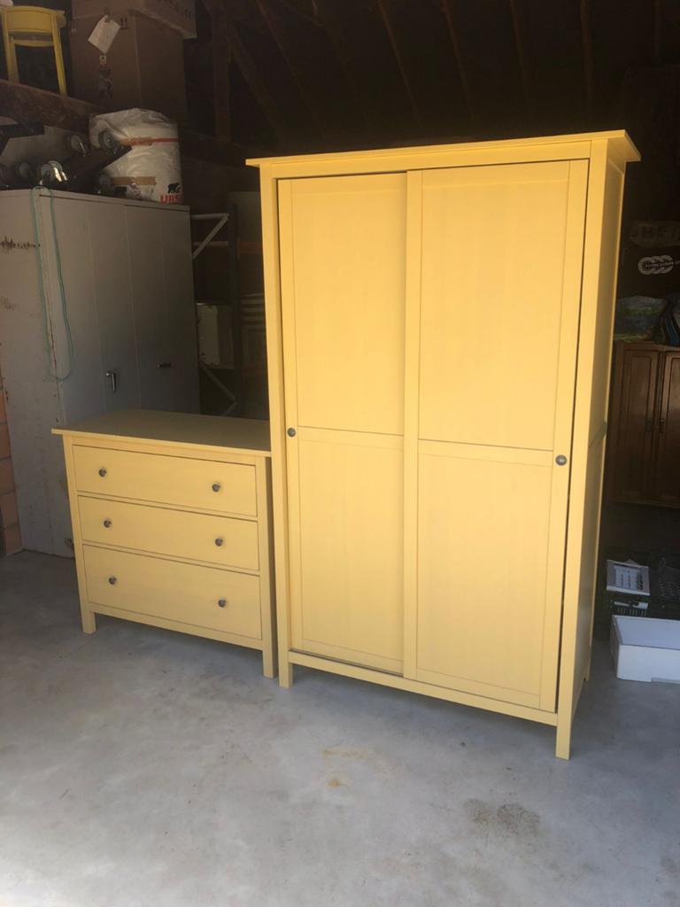 Ensemble/Set Armoire/Kast et Commode HEMNES Ikea -, Maison & Meubles