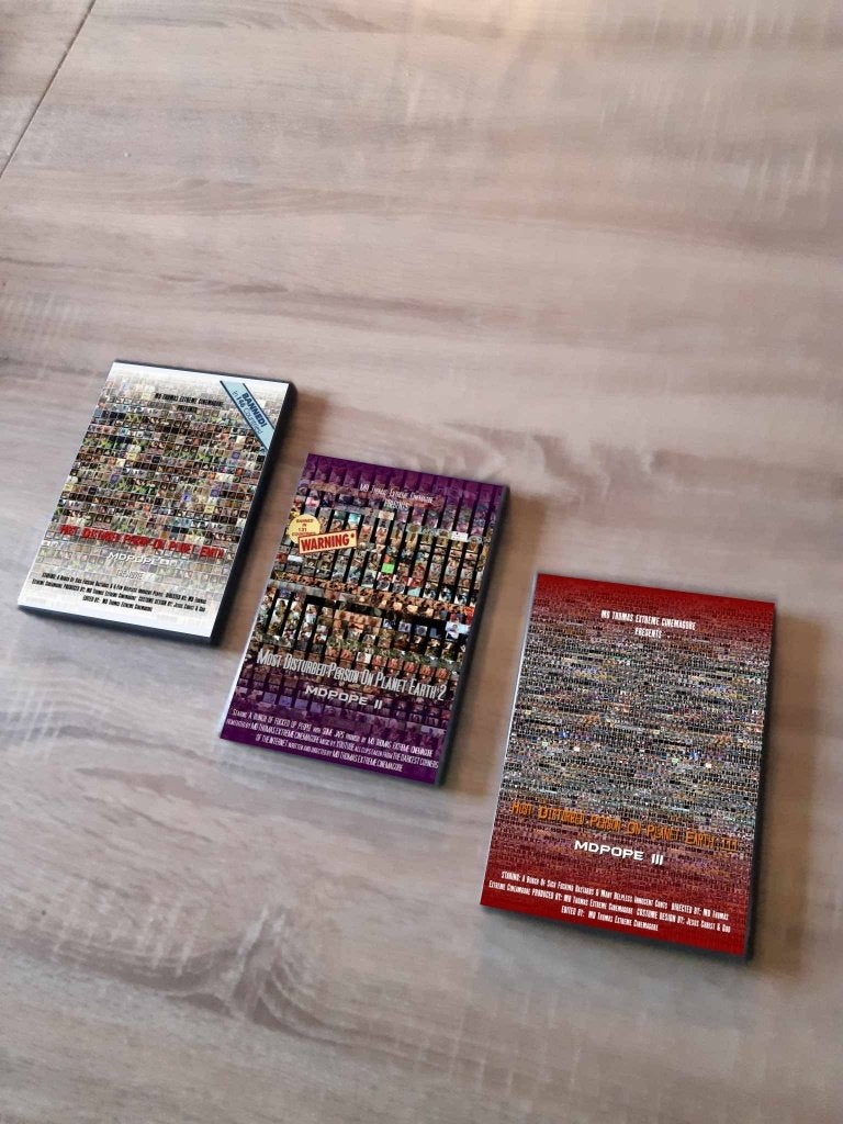 Underground MDPOPE dvd-set, Cd's en Dvd's, Dvd's | Horror, Vanaf 18 jaar, Verzenden, Inclusief doosje, Overige genres