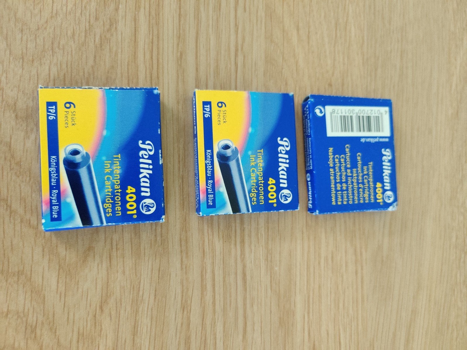 Inktvulling voor een vulpen. GRATIS., Ophalen