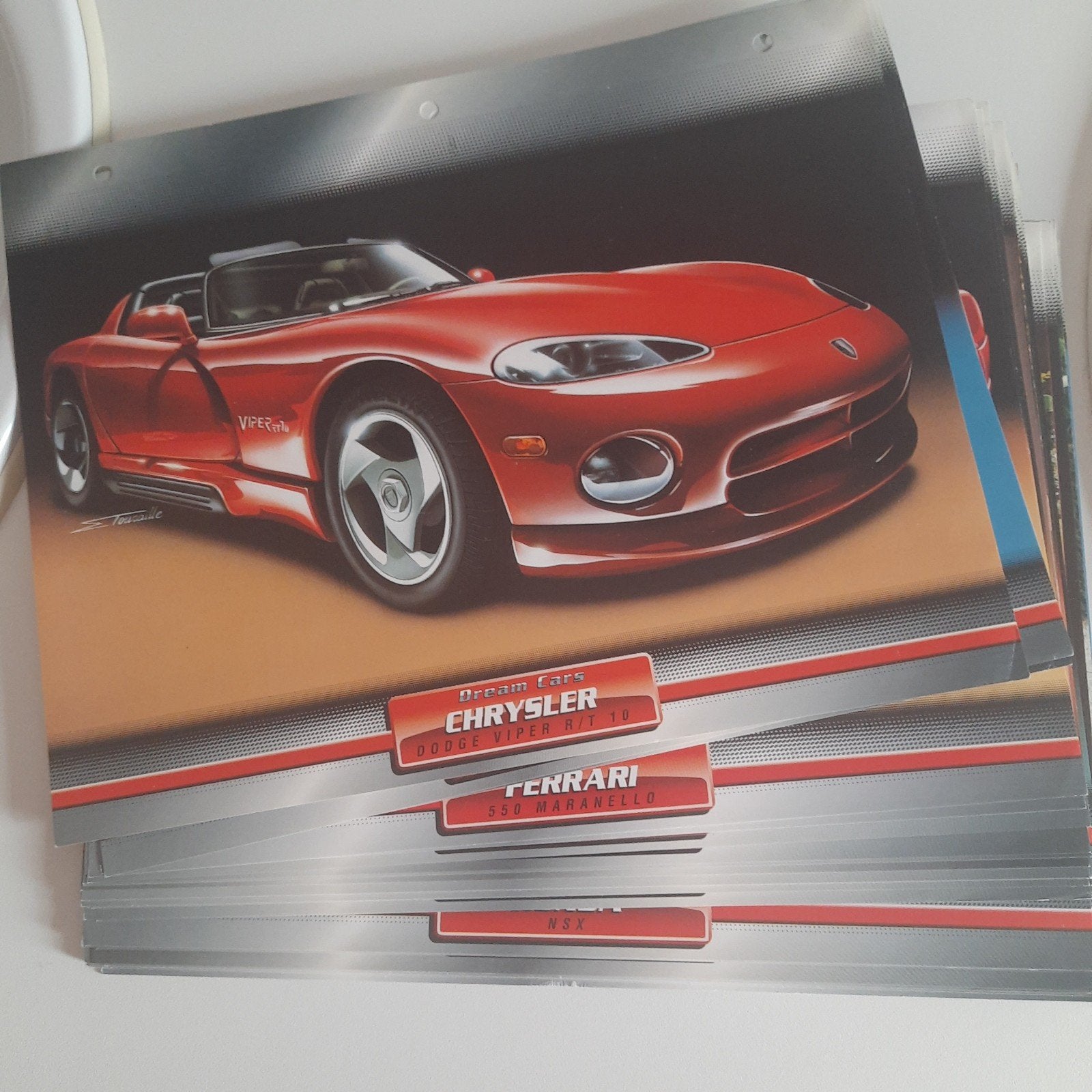 53 MOOIE AUTOPRENTEN :  " DREAMCARS " NIEUWSTAAT/ONGEBRUIKT, Ophalen