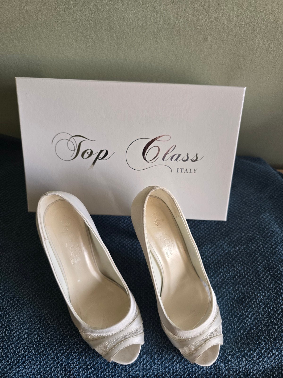 bruidsschoen, Kleding | Dames, Pumps, Wit, Top Class Italy, Ophalen of Verzenden