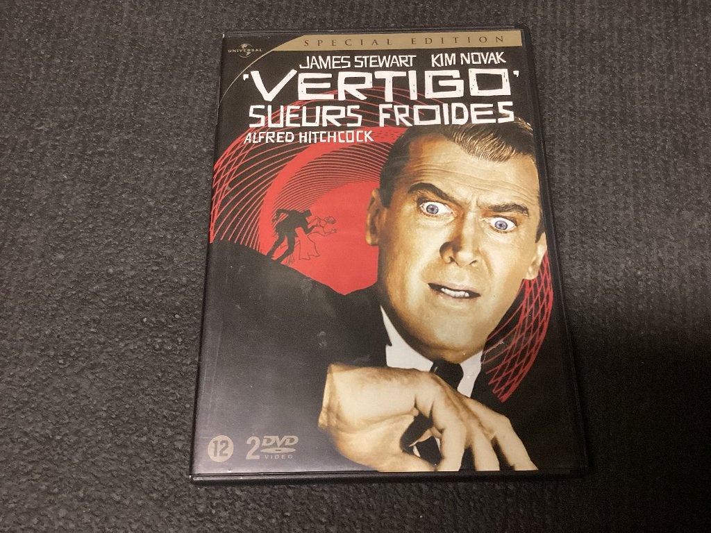 ‘ Vertigo ‘ Sueurs Froides (Alfred Hitchcock)2 disk special, Enlèvement ou Envoi, Anglais, Néerlandais