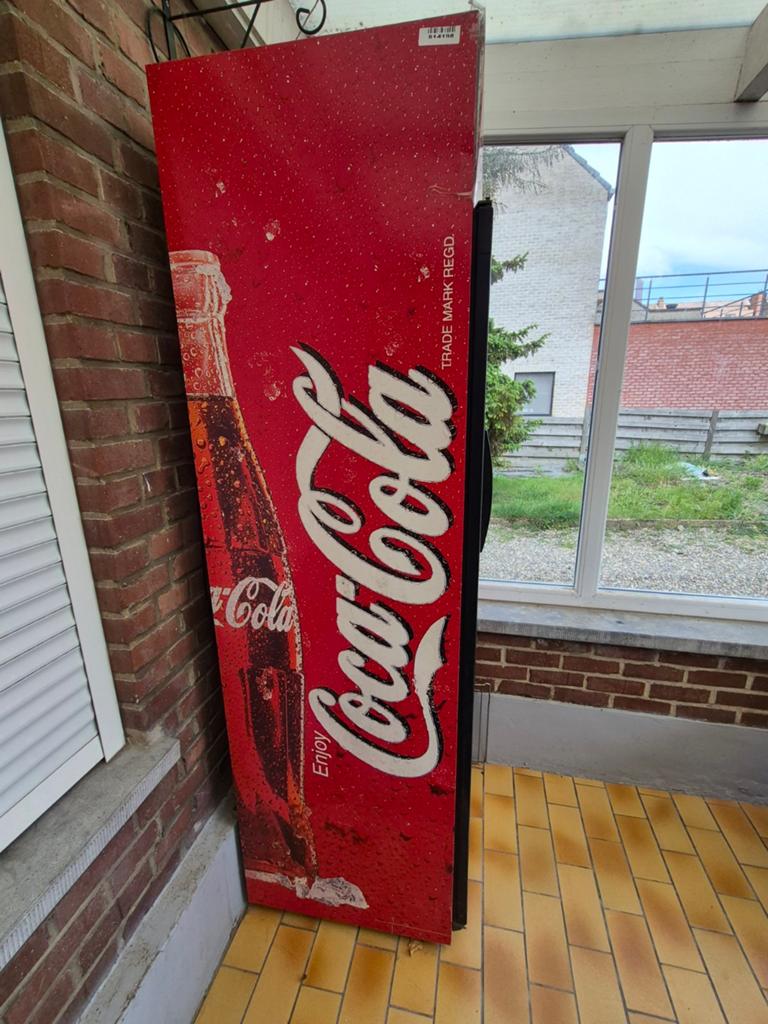 Coca-Cola frigo, Electroménager, Réfrigérateurs & Frigos, Utilisé, Sans bac à congélation, 200 litres ou plus, 160 cm ou plus