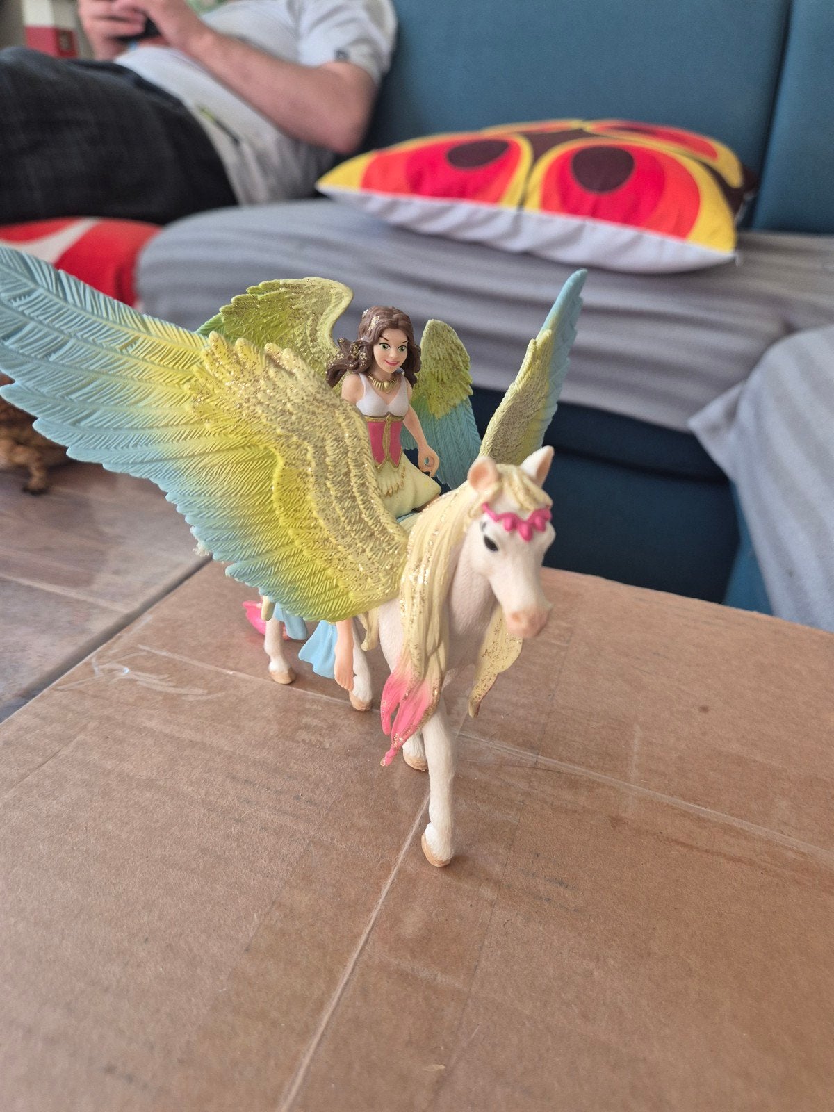 schleich eenhoorn elfje, Verzamelen, Verzenden