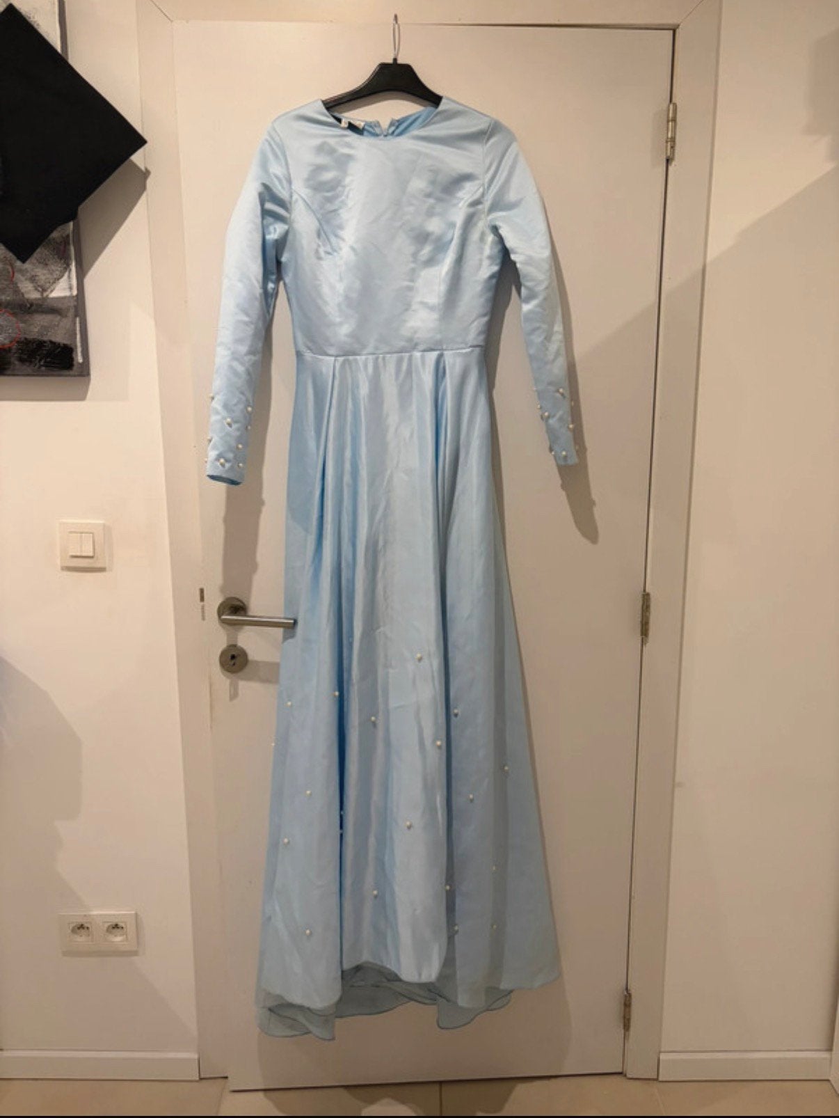 Feestjurk, Ophalen, Galajurk, Blauw, Zo goed als nieuw