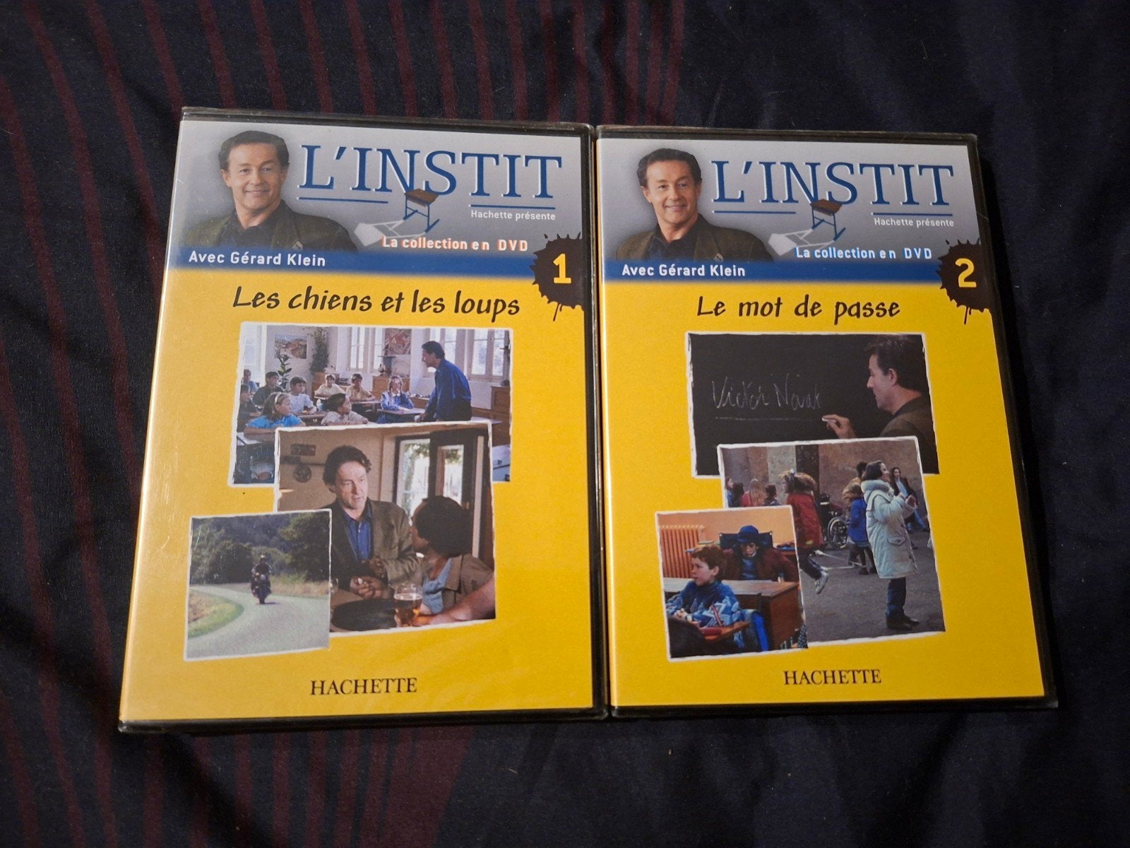 A vendre 2 dvd collection série L’instit, CD & DVD, Autres saisons, Français, À partir de 9 ans, Comprend un boîtier