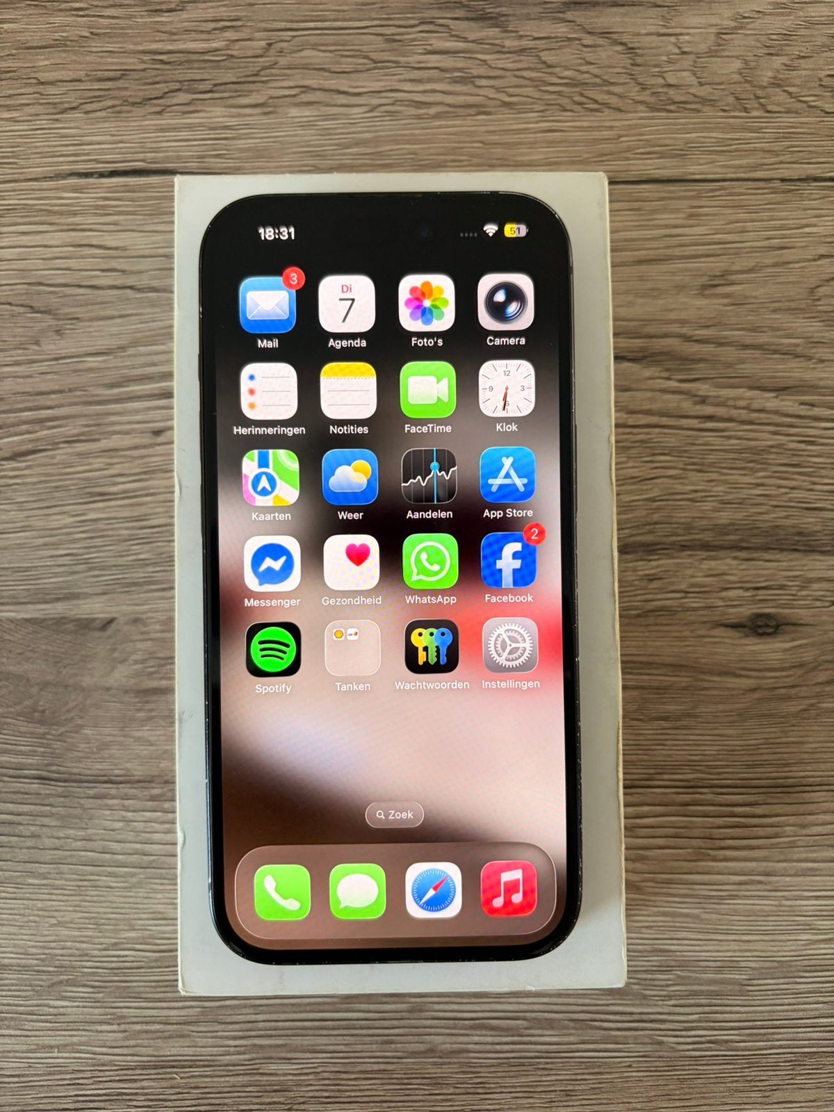 Iphone 15 128 GB, Telecommunicatie, Mobiele telefoons | Apple iPhone, Ophalen, IPhone 15, Zwart, Zonder abonnement