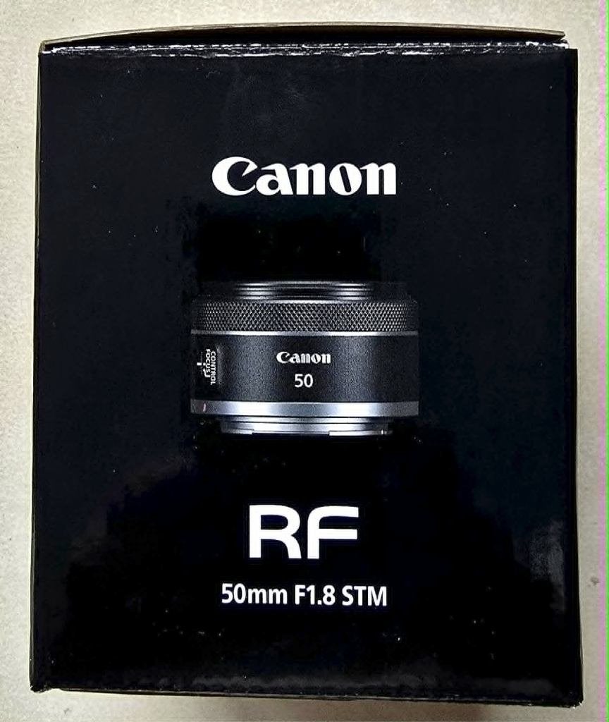 Canon RF 50mm 1.8 STM lens, Ophalen, Canon, Nieuw, Standaardlens
