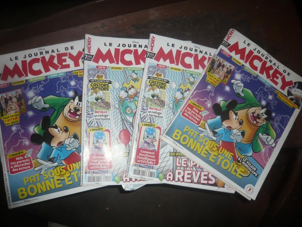 BD JOURNAL MICKEY   -LIVRES, Livres, Enlèvement, Utilisé