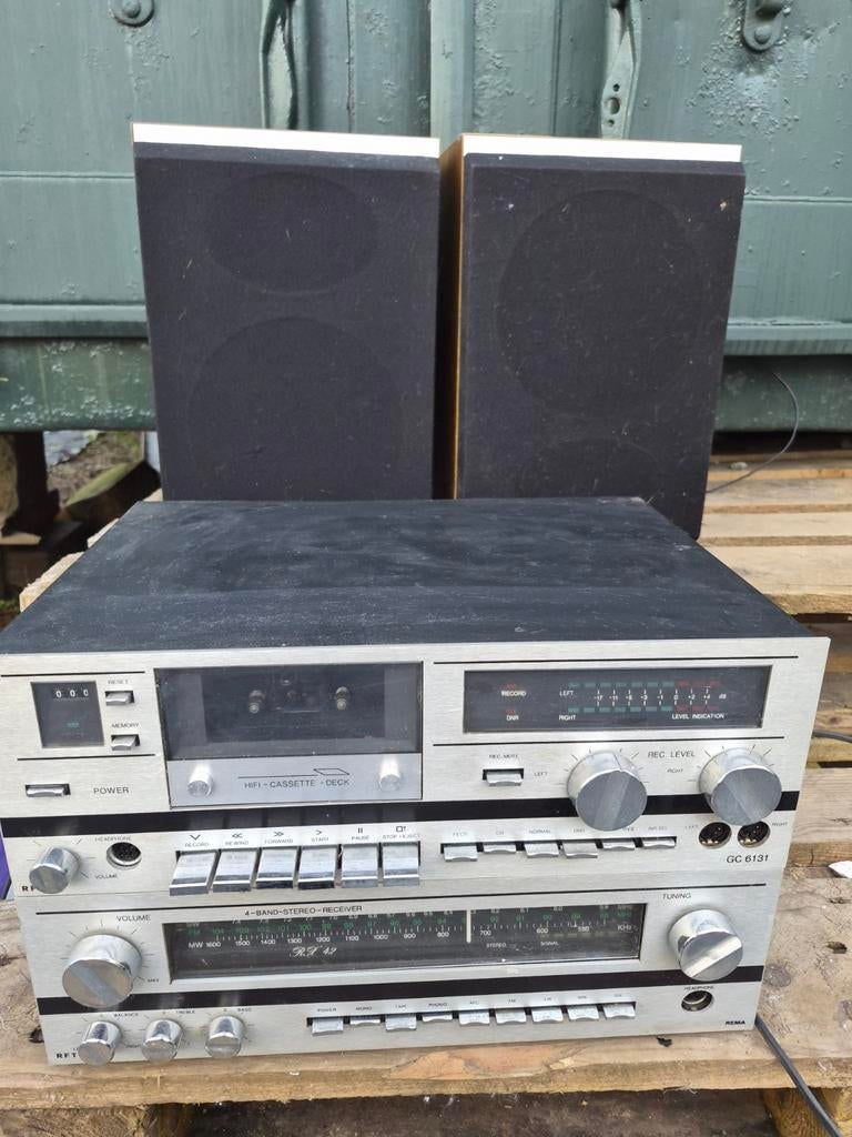 vintage RFT-stereo, Ophalen, Speakers
