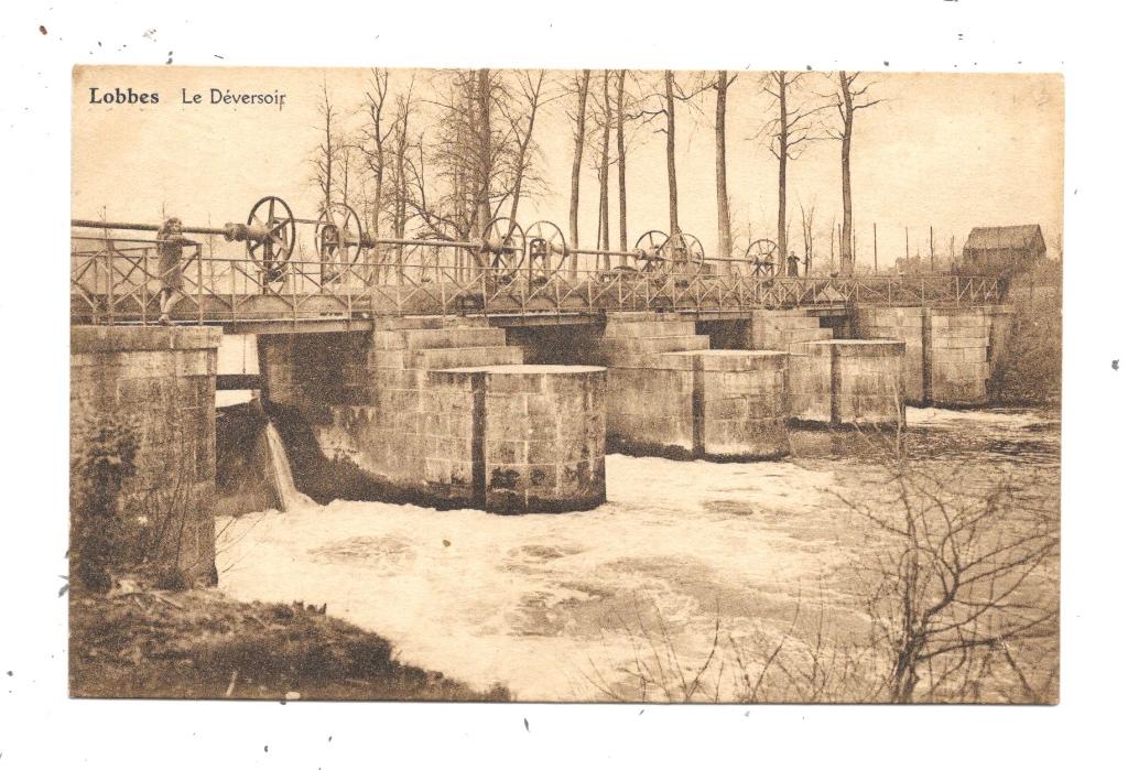 Lobbes NA96: De overlaat, Verzenden, 1920 tot 1940, Ongelopen, Henegouwen